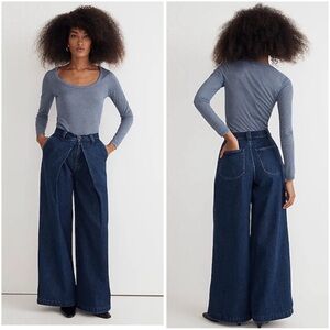 Madewell Extra Wide Leg Jeans Size 28